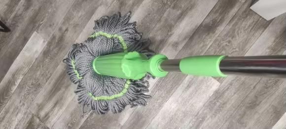 Orvian™ 2-in-1 Dehydrated Mop  Smart Self-Squeeze Flat Microfiber Design