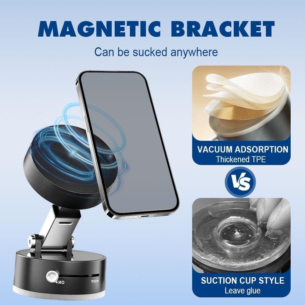 Vacuum Magnetic Phone Holder