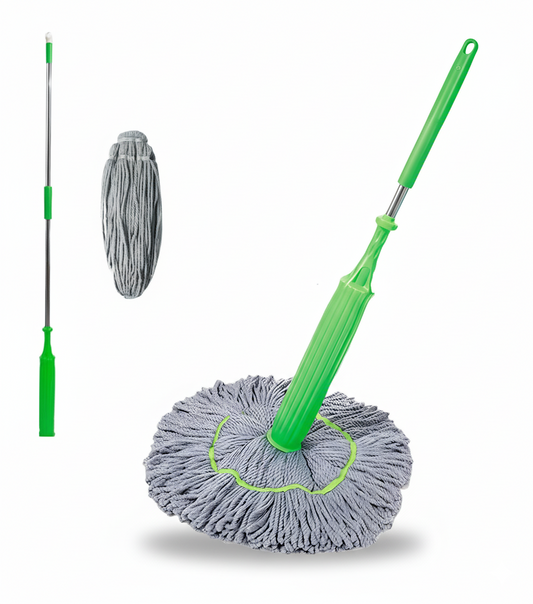 Orvian™ 2-in-1 Dehydrated Mop  Smart Self-Squeeze Flat Microfiber Design